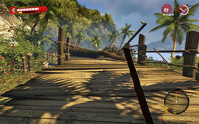 Whatever transport youve chosen, you get next to the path to the jungle, which is marked by the game - Get through the jungle - Chapter 2 - Pathfinders - Dead Island Riptide - Game Guide and Walkthrough