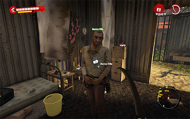 When you enter the camp, head for the main building - Return to Marcus Villa - Chapter 3 - Where the Dead Live - Dead Island Riptide - Game Guide and Walkthrough