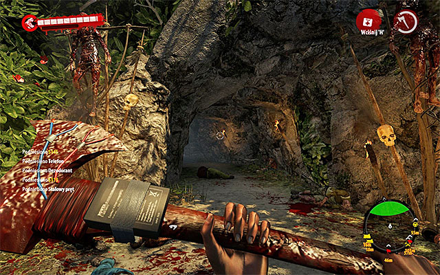 After getting closer, game will marked a northern cave to explore - Collect bark of cinchona tree for Hadisi - Chapter 3 - Natural Resources - Dead Island Riptide - Game Guide and Walkthrough