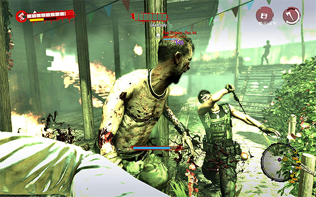 Third phase of battle contains additional two Drowners and boss zombie - the one youve already maybe met during a sidequest White Line - Wait for arrival of Harlow - Chapter 3 - The Ritual - Dead Island Riptide - Game Guide and Walkthrough