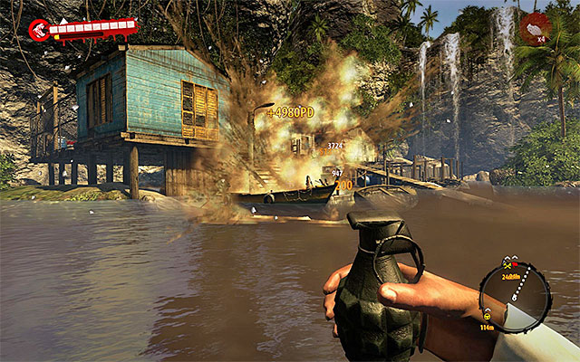 When you get nearby the workshop, go through the river, but beware of Floaters - Find a pump - Chapter 5 - Pump Action - Dead Island Riptide - Game Guide and Walkthrough