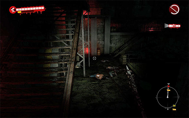 You can get to the lower level using few ways, but I recommend a platform at door where youve begin searching this part of tunnels (screen above) - Get through the tunnels #2 - Chapter 6 - The Tunnels - Dead Island Riptide - Game Guide and Walkthrough