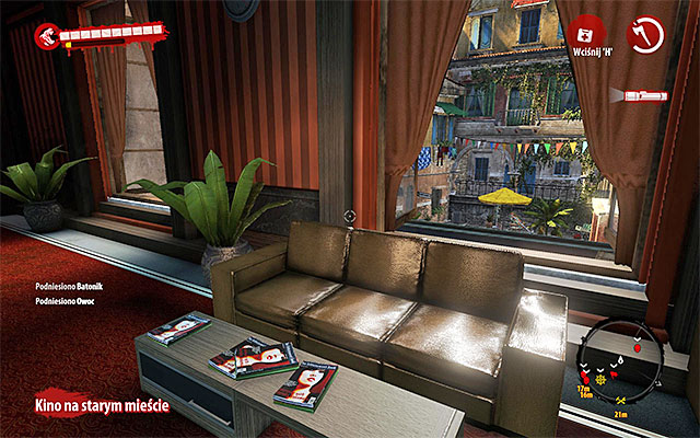And go upstairs and look for a window (screen above) through which you can get onto a small roof over the main entrance - Clean the building - Chapter 8 - Front Row - Dead Island Riptide - Game Guide and Walkthrough