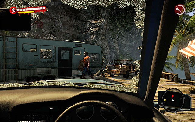 You have to eliminate all zombies nearby the trailer - Rescue Mugambe - Side missions - Jungle - Dead Island Riptide - Game Guide and Walkthrough
