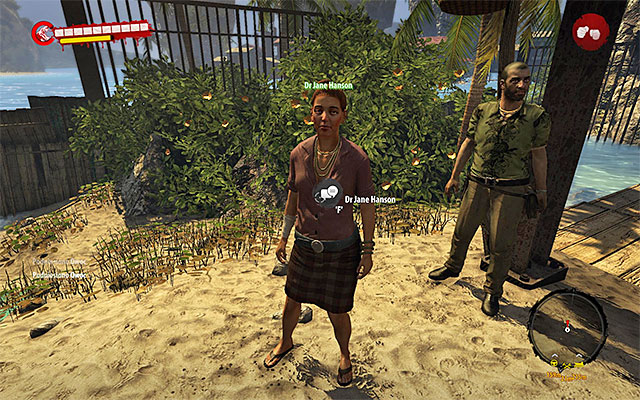 Exit the room, jump down and return to Dr Jane Hanson and give her a notebook - Alternative Medicine - Side missions - Jungle - Dead Island Riptide - Game Guide and Walkthrough