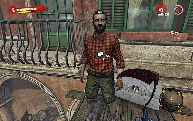 When all zombies are down, use a ladder and talk with Kyle - Rescue Kyle - Side missions - Henderson - Dead Island Riptide - Game Guide and Walkthrough