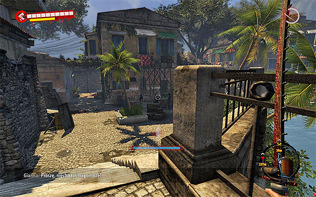 This sidequest appears when you explore the southern west part of Henderson, on south from the Infested Store - Rescue Gianna - Side missions - Henderson - Dead Island Riptide - Game Guide and Walkthrough