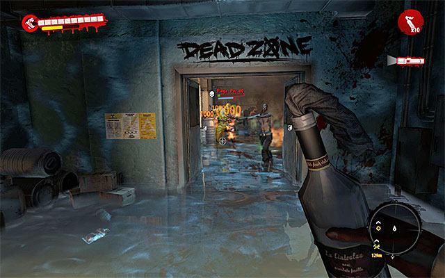The greatest threat in the Dead Zone is of course Frankie The Scourge OHara, who is a boss-zombie and can be found in the biggest room next to the stairs - Kill Frankie The Scourge OHara - Side missions - Henderson - Dead Island Riptide - Game Guide and Walkthrough