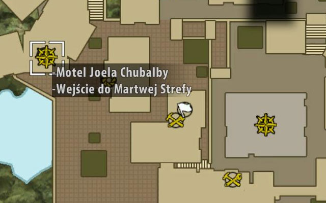 This modification is inside Joel Chubalbas Motel in the southern west part of Henderson, next to Sylvias Apartment and on west from Sea Market - Modifications - Henderson (1) - Secrets - Dead Island Riptide - Game Guide and Walkthrough