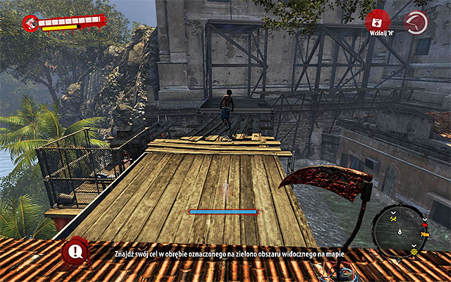 Find a place where you can get onto a roof and head south, reaching scaffolds - Modifications - Henderson (3) - Secrets - Dead Island Riptide - Game Guide and Walkthrough