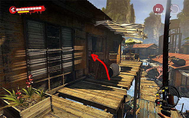 Getting inside this building is difficult, because you have to jump over one of barricades at one entrance - Postcards - Jungle - Secrets - Dead Island Riptide - Game Guide and Walkthrough