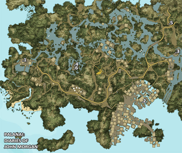 1 - Diaries - Maps - Secrets - Dead Island Riptide - Game Guide and Walkthrough