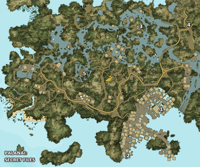 1 - Secret Files - Maps - Secrets - Dead Island Riptide - Game Guide and Walkthrough