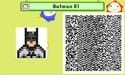 Pushmo / PullBlox QR Code - Batman
