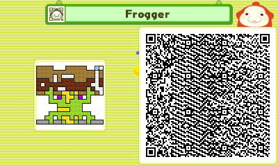 Pushmo / PullBlox QR Code - Frogger