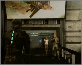 Before you leave the ship visit the small room to the left and pick up a Small med pack - New Arrivals Part 1 - Chapter 01: New Arrivals - Dead Space - Game Guide and Walkthrough