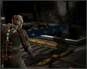 Its time to take care of the broken tram - New Arrivals Part 2 - Chapter 01: New Arrivals - Dead Space - Game Guide and Walkthrough