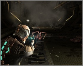 Return to the tram tunnel and once again slow down the broken door with stasis - New Arrivals Part 3 - Chapter 01: New Arrivals - Dead Space - Game Guide and Walkthrough