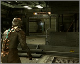 Enter the Flight Lounge and proceed to the hangar we landed in - New Arrivals Part 4 - Chapter 01: New Arrivals - Dead Space - Game Guide and Walkthrough