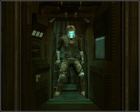 Theres a Store here, and I suggest you buy a Level 2 suit - New Arrivals Part 4 - Chapter 01: New Arrivals - Dead Space - Game Guide and Walkthrough