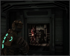 Go back to the security station (you might want to save the game here) and head to the Imaging Diagnostic room - Intensive Care Part 1 - Chapter 02: Intensive Care - Dead Space - Game Guide and Walkthrough
