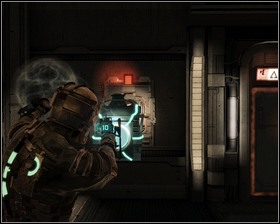 Behind the cylinder theres an office with two treasures inside - Pulse rounds schematics and a Power node - Intensive Care Part 1 - Chapter 02: Intensive Care - Dead Space - Game Guide and Walkthrough