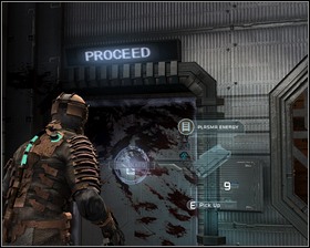 Before entering decontamination room look around and check nearby lockers - Course Correction Part 1 - Chapter 03: Course Correction - Dead Space - Game Guide and Walkthrough