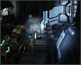 The mining administration room contains a package of necromorphs, which you shouldnt have problem dealing with - Obliteration Imminent Part 2 - Chapter 04: Obliteration Imminent - Dead Space - Game Guide and Walkthrough