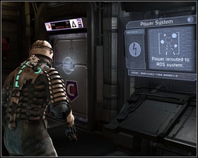 Level three contains a few lockers, Force gun schematics, and a Save station - Obliteration Imminent Part 2 - Chapter 04: Obliteration Imminent - Dead Space - Game Guide and Walkthrough