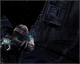 Hide behind a second cover and let the wave of meteors pass you by - Obliteration Imminent Part 2 - Chapter 04: Obliteration Imminent - Dead Space - Game Guide and Walkthrough