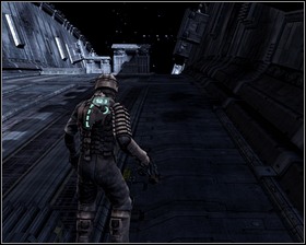 Go up the elevator and head for the large round gate leading into space - Obliteration Imminent Part 2 - Chapter 04: Obliteration Imminent - Dead Space - Game Guide and Walkthrough
