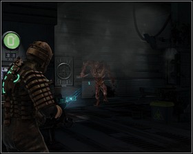 After a short interactive cut-scene - Lethal Devotion Part 1 - Chapter 05: Lethal Devotion - Dead Space - Game Guide and Walkthrough