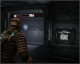 Activate the console and pick up the capsule - Lethal Devotion Part 2 - Chapter 05: Lethal Devotion - Dead Space - Game Guide and Walkthrough