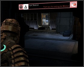 You will reach the tram station by going through the room with the console you used to activate cryo chamber - Lethal Devotion Part 2 - Chapter 05: Lethal Devotion - Dead Space - Game Guide and Walkthrough