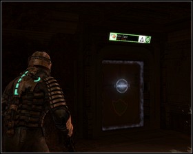 Another yellow tentacle will grab you - shoot the yellow part of the tentacle in order to brake loose - Environmental Hazard Part 4 - Chapter 06: Environmental Hazard - Dead Space - Game Guide and Walkthrough