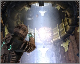 In order to get into the Mineral Processing Control Room you will need to restore the gravity, but you cannot do that until you remove the meteors floating about - Into the Void Part 1 - Chapter 07: Into the Void - Dead Space - Game Guide and Walkthrough
