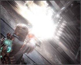 Locating and destroying the last tether is a sheer formality, but in the meantime you will probably need to refill your oxygen and stasis - Into the Void Part 2 - Chapter 07: Into the Void - Dead Space - Game Guide and Walkthrough