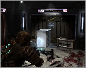 A thin necromorph will appear, and when you deal with him more little necromorphs will crawl out of his body and try to reanimate the corpses - Search and rescue Part 1 - Chapter 08: Search and rescue - Dead Space - Game Guide and Walkthrough