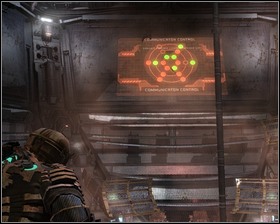 You will need to replace three damaged dishes from the inner part of the array (marked red) with three from the outer array (marked light blue - Search and rescue Part 2 - Chapter 08: Search and rescue - Dead Space - Game Guide and Walkthrough