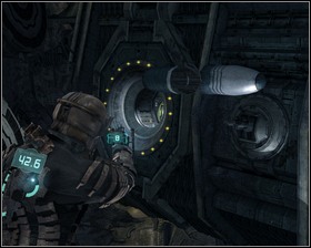 Toss all the spheres out into the space and fight the appearing necromorphs - Dead on arrival Part 1 - Chapter 09: Dead on arrival - Dead Space - Game Guide and Walkthrough