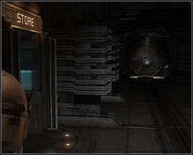 The tram station offers access to the Upgrade bench as well as a container and a crate - Dead on arrival Part 1 - Chapter 09: Dead on arrival - Dead Space - Game Guide and Walkthrough