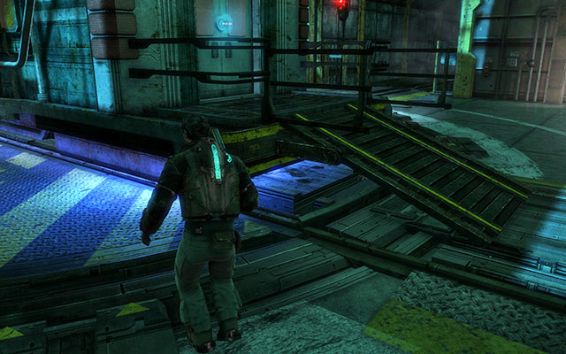 After assembling both fragments, the train will move and only the last train car will stop at the platform - Assemble and board the train - 1: Rude Awakening - Dead Space 3 - Game Guide and Walkthrough