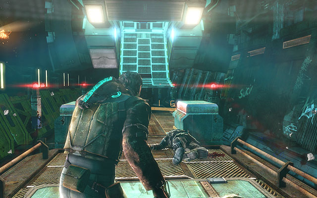 Listen to the message and wait until a passage on the other side gets unlocked - Assemble and board the train - 1: Rude Awakening - Dead Space 3 - Game Guide and Walkthrough