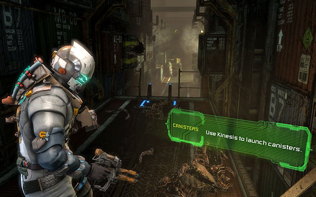 Go down and then turn left on the fork - Locate the tram station - 5: Expect Delays - Dead Space 3 - Game Guide and Walkthrough