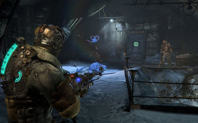 Clear your path to reach the next door - Locate the Experiment Facility - 10: Now We Know - Dead Space 3 - Game Guide and Walkthrough