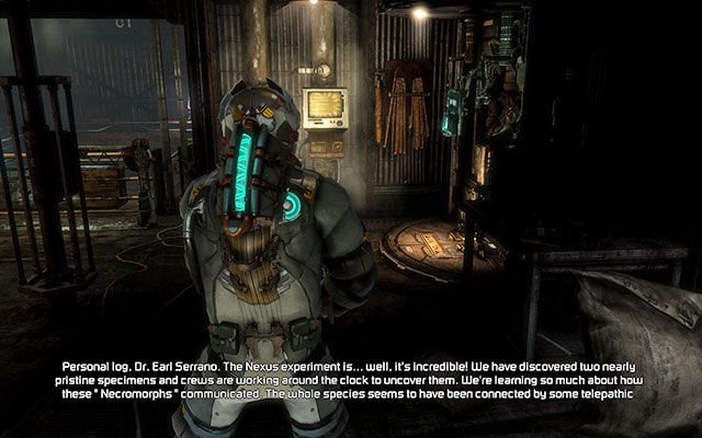 Walk through the door at the end and go towards the next one - Reactivate the heating system - 11: Signal Hunting - Dead Space 3 - Game Guide and Walkthrough