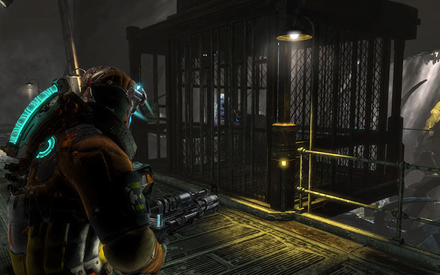 Go back now to your comrades and enter the cage in the middle - Probe the Specimen for information - 12: Autopsy - Dead Space 3 - Game Guide and Walkthrough