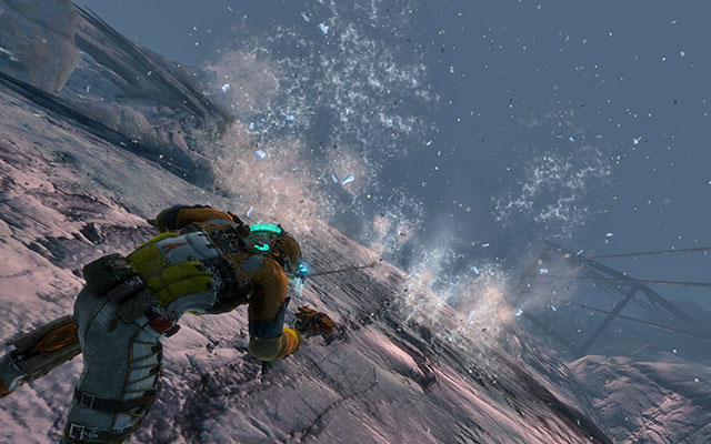 Keep going, until you reach your companions - Find a route to the Research Facility - 13: Reach for the Sky - Dead Space 3 - Game Guide and Walkthrough