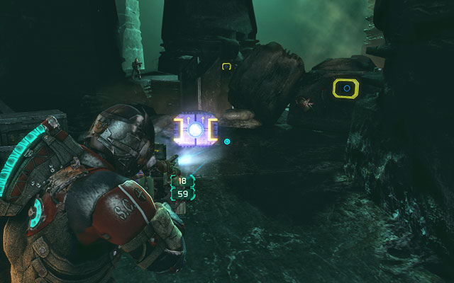 You'll see fleeing Danik - get rid of enemy soldiers on the lower catwalk and head to the left - Retrieve the Codex from Danik - 17: A Strange City - Dead Space 3 - Game Guide and Walkthrough