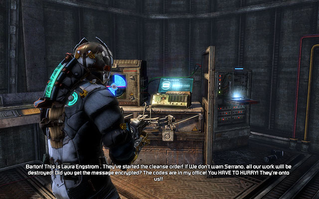 Now you can safely move to the other side - Restore power and override the lock-down - Side missions: C.M.S. Greely - Dead Space 3 - Game Guide and Walkthrough